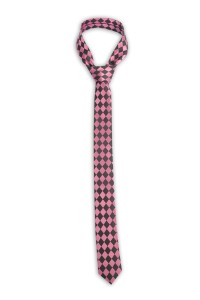 TI160 design rhombic tie fine tie 100% polyester tie manufacturer